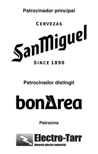 Cartel del evento